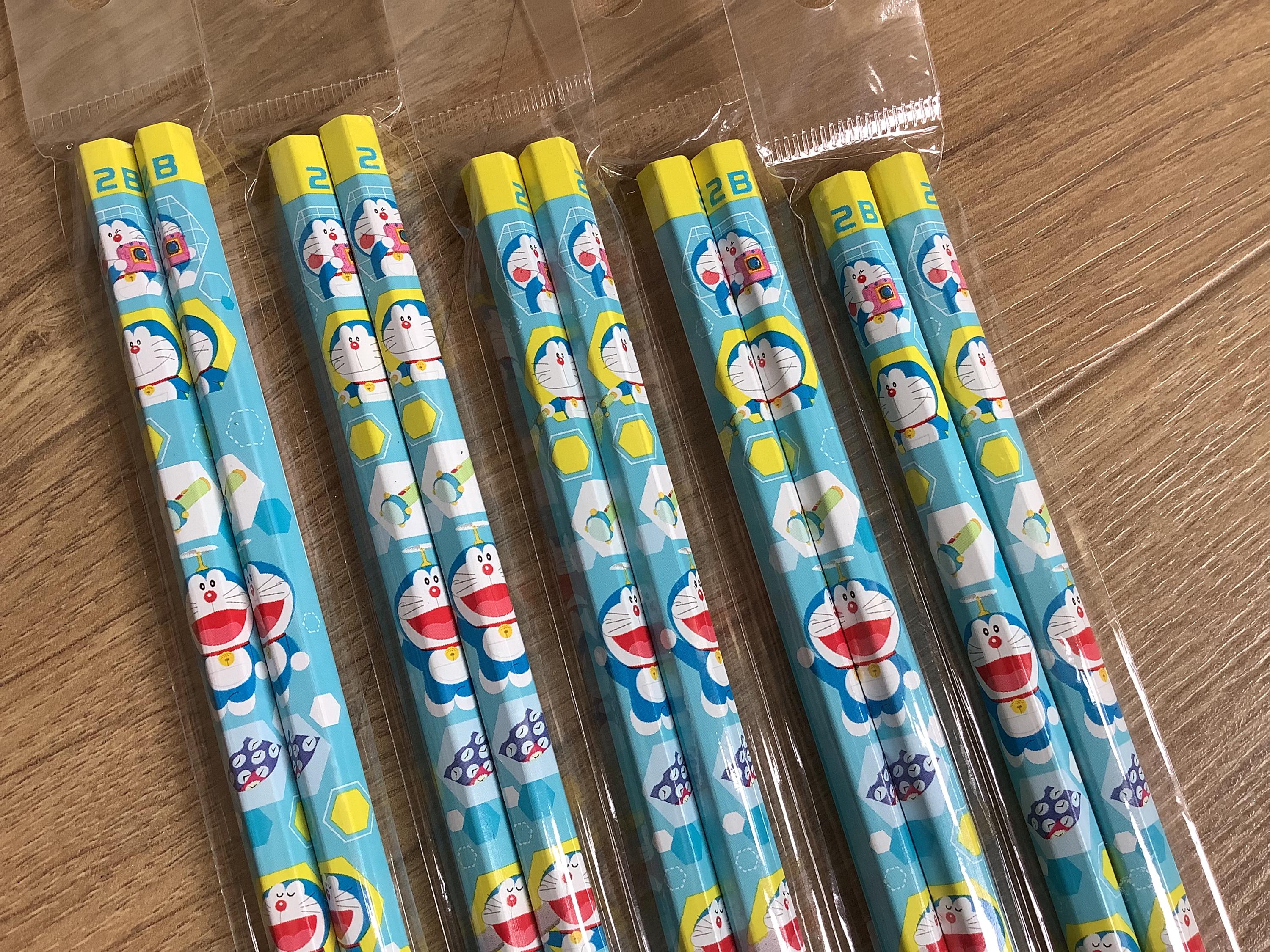 ドラえもん 2B鉛筆 10本セット 日本製 - Etsy 日本