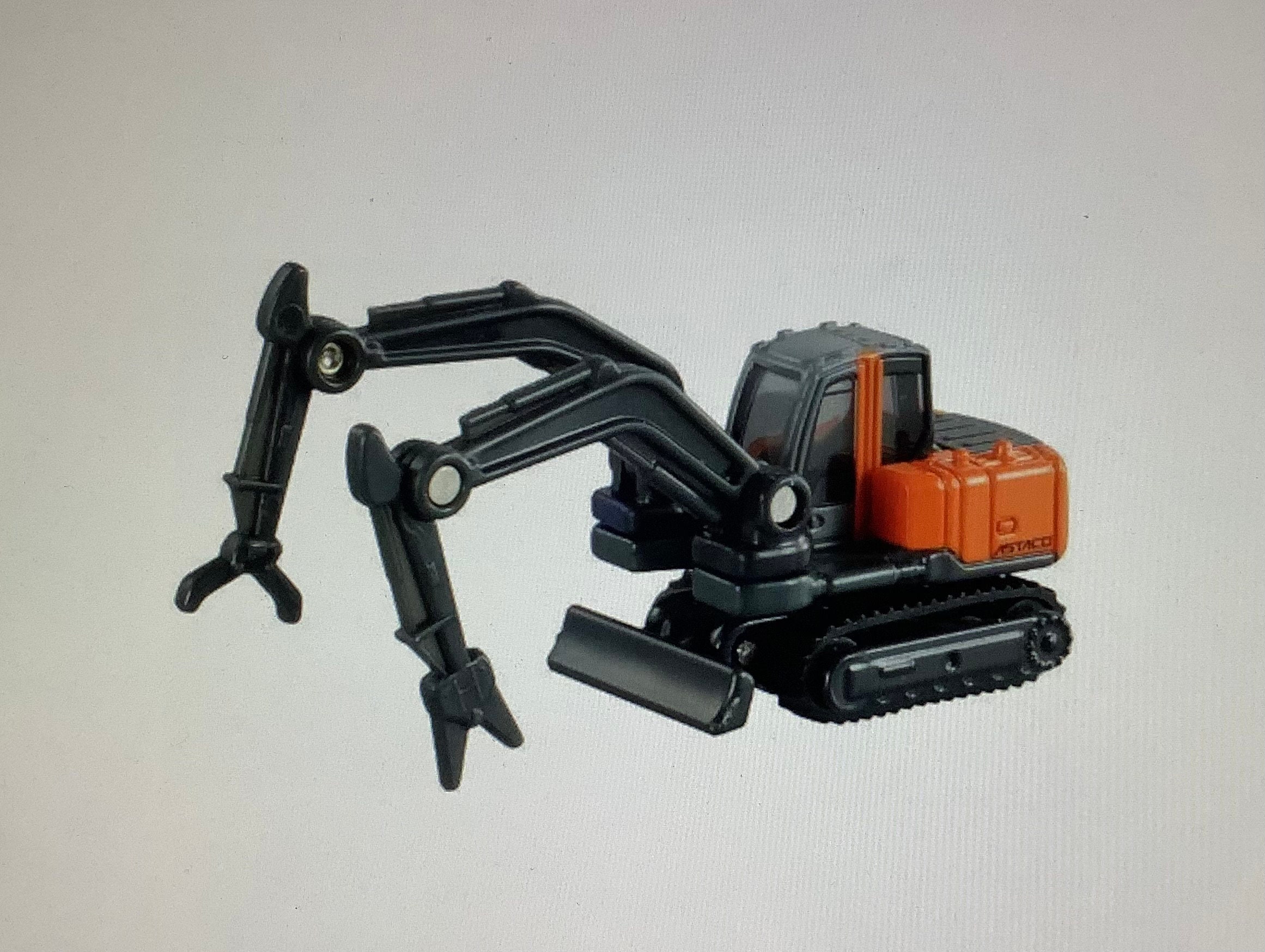 HITACHI ミニカー オレンジ色 可動式アーム HITACHI EH5000Ac-3