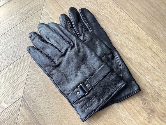 Vintage men's lamb leather gloves, ESPACE by pierre cardin gloves
