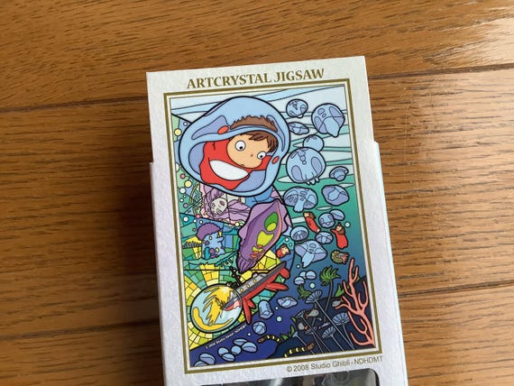 ponyoさま　パズル Ponyo, Artcrystal Puzzle, 126 Pcs Mini Jigsawpuzzle, Studio Ghibli