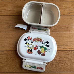Micky Maus und Minnie Maus Lunchbox, Disney, Made in Japan