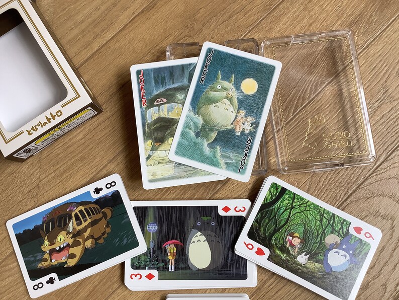 My Neighbor Totoro Playing Card from Studio Ghibli, Japanese Anime image 2