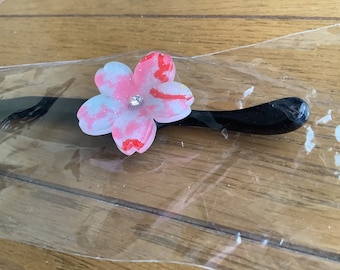 Sakura cherry blossom Kanashi hair pin, kimono hair, Made in Japan