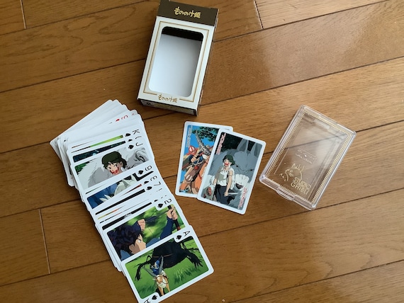 Princess Mononoke Playing Card From Studio Ghibli - Etsy