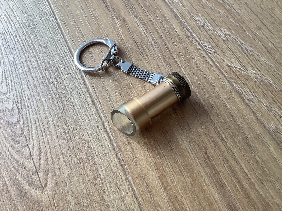Vintage Japanese Mini Magnifying Glass Keyring, Keychain Etsy
