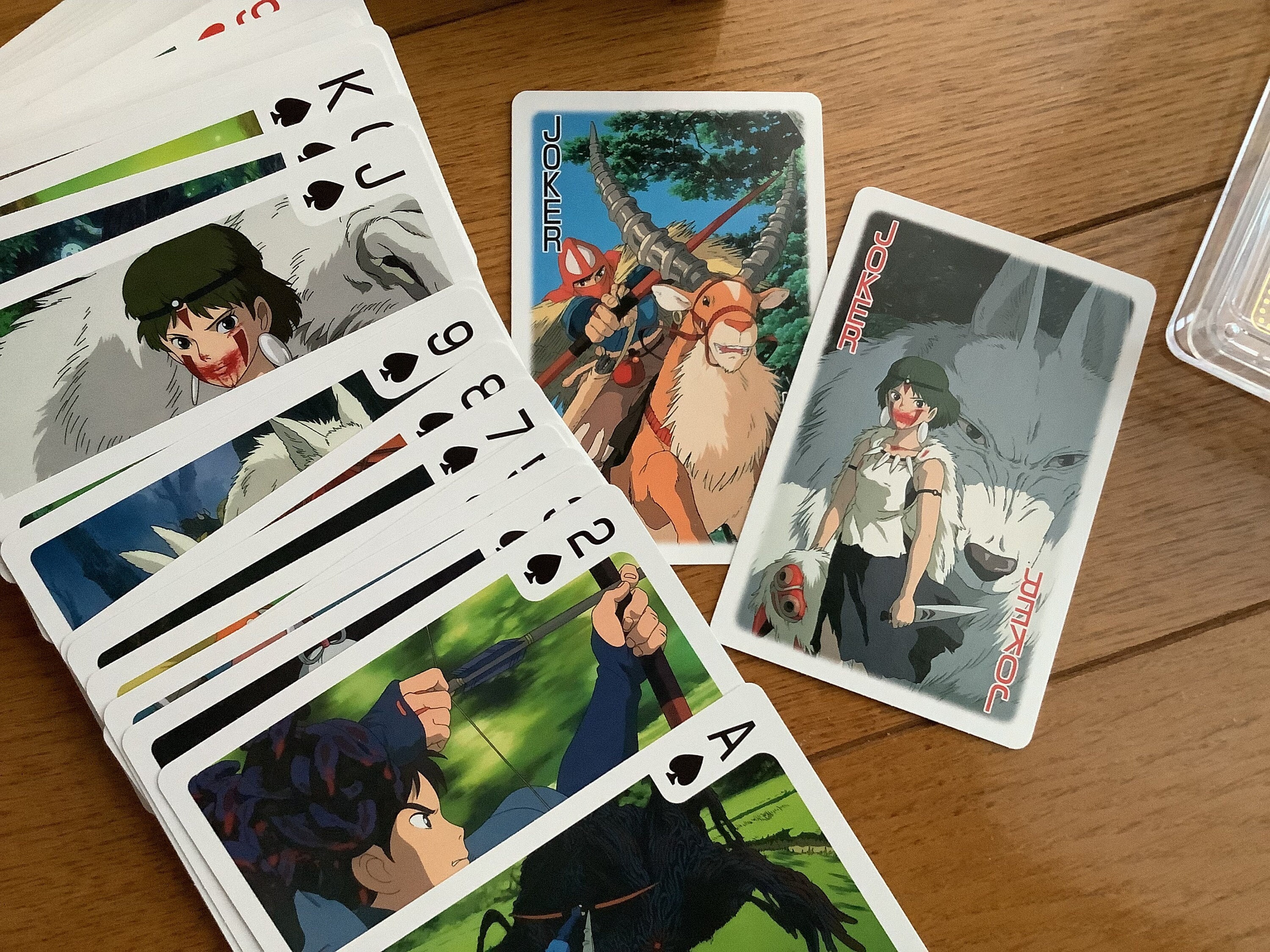 Princess Mononoke Playing Card From Studio Ghibli - Etsy