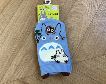 Calcetines deportivos para niños Mi vecino Totoro, talla 13-19 cm, Studio Ghibli