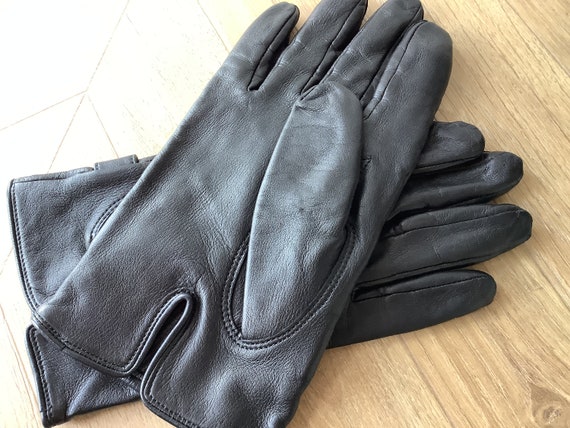 Vintage men's lamb leather gloves, ESPACE by pierre cardin gloves