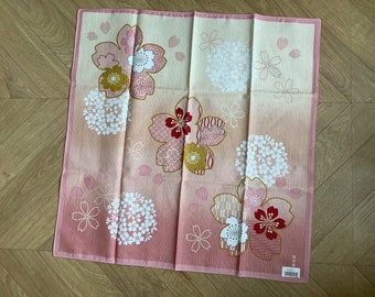 Pañuelo japonés, mini tapiz, furoshiki, lonchera, 48 x 48 cm