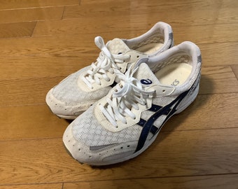 Vintage Asics Running Shoes, Sneakers, Made in Japan, Size