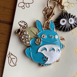 My Neighbor Totoro Trio Metal key chain, key ring, Studio Ghibli