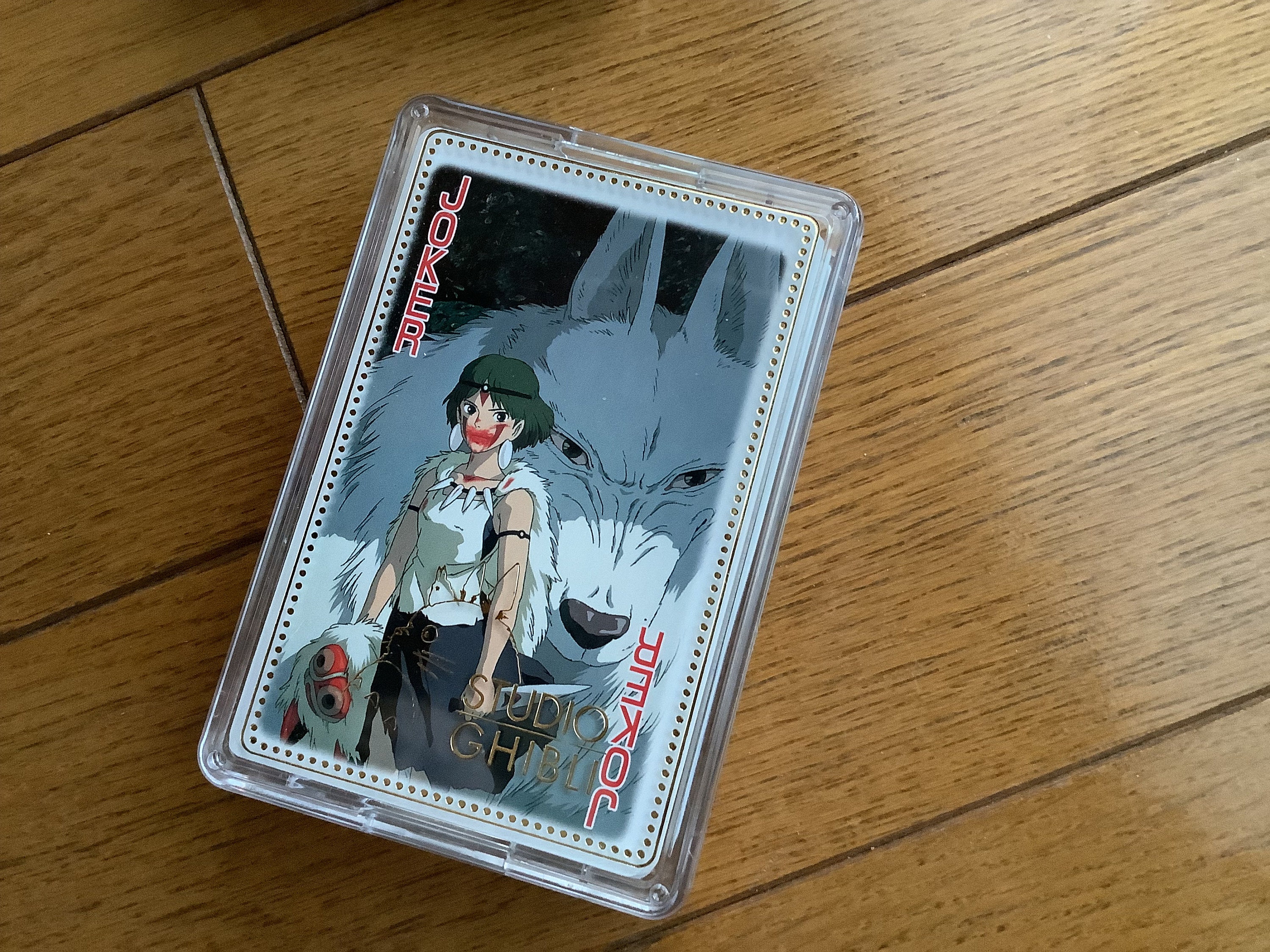 Princess Mononoke Playing Card From Studio Ghibli - Etsy