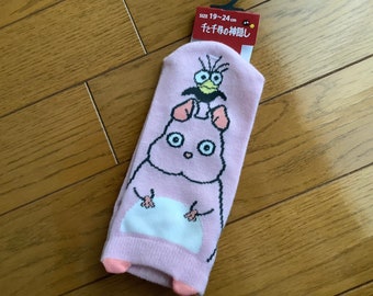 Boh Mouse Sneaker Socks, Spirited Away Socks, Studio Ghibli, Size: 19-24 cm
