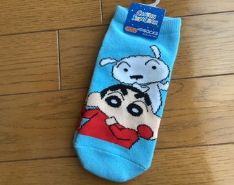 Crayon Shin Chan Kids Sneaker Socks, Size 15-20 cm
