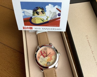 Porco Rosso Wrist Watch, Studio Ghibli