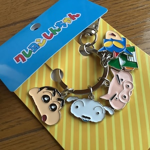 クレヨンしんちゃん メタルキーホルダー キーリング