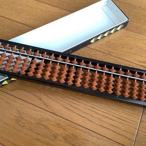 Japanese Tomoe Soroban Abacus 4 Beads/23 Digits, Vintage New