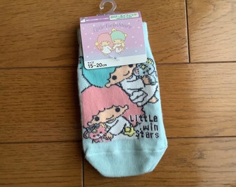 Little Twin Stars Kids Sneaker Socks, Size 15-20 cm, Sanrio