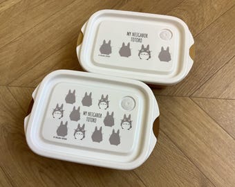 2 pcs My Neighbor Totoro Food Containers, Lunch Boxes, Ghibli