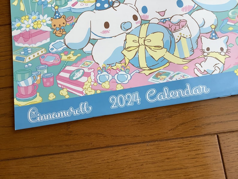 Cinnamoroll 2024 Japanese Calendar Sanrio Etsy Australia