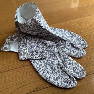 Size 24, Japanese Genuine Kimono Tabi socks , Made in Japan