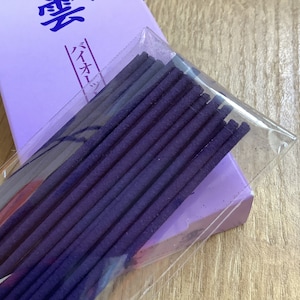 Japanese Incense, violet scent, Made in Japan