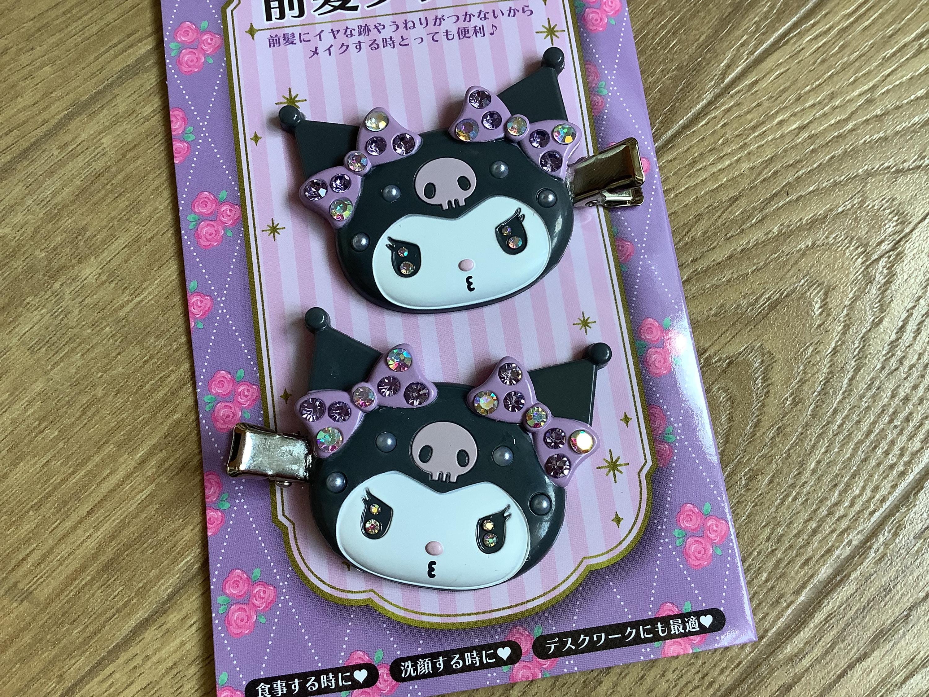 Kuromi Hair Clips, Set of 2, Sanrio - Etsy
