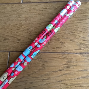 Sumikkogurashi RED pencils, Set of 2, Made in Japan