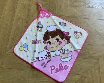 Peko Chan hand- en gezichtshanddoek, 27 x 27 cm (10" x 10")
