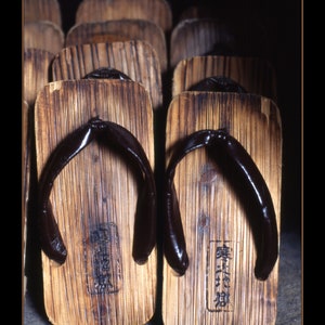 Photography, Japanese traditional sandals (Geta)