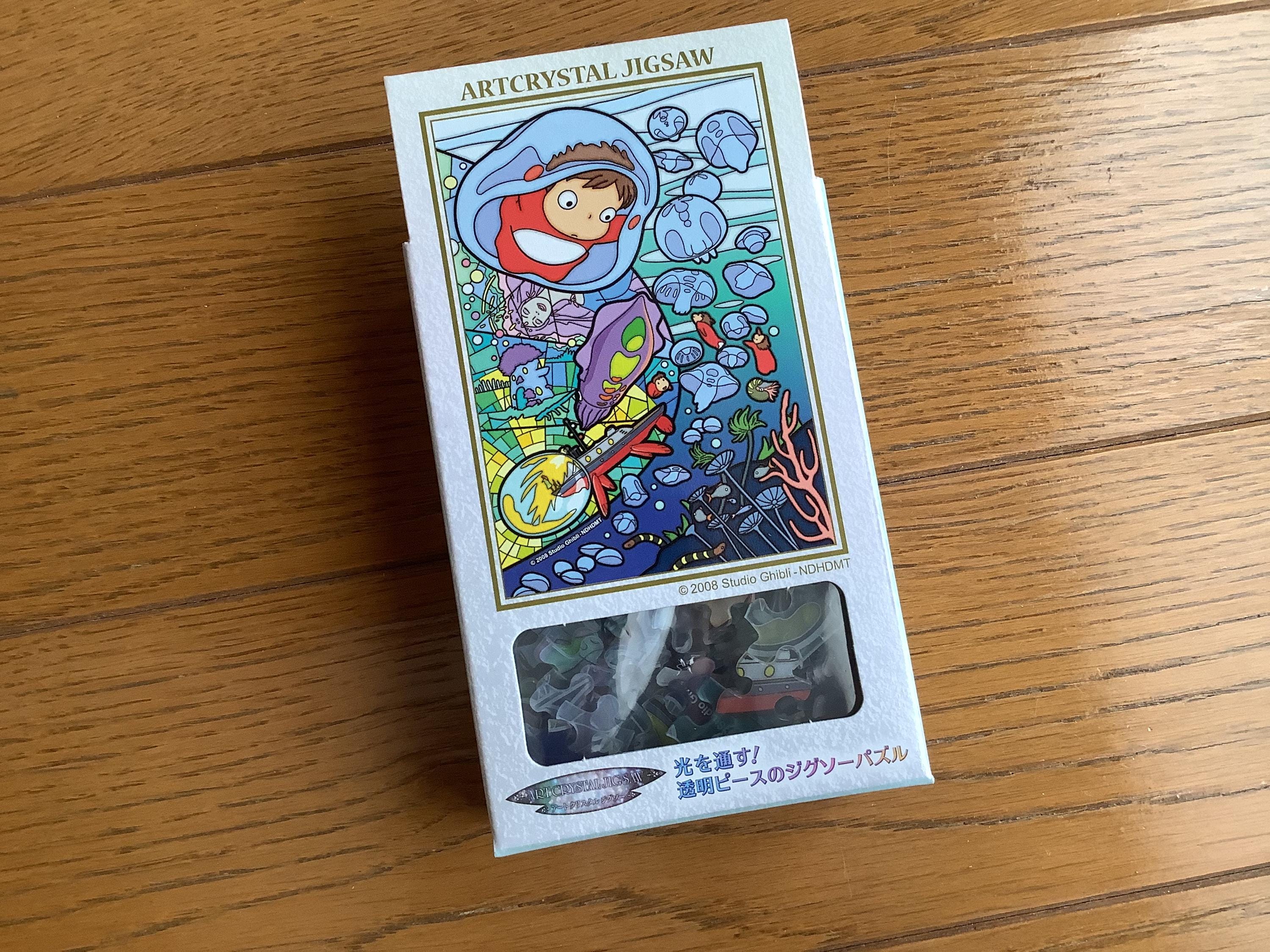 Ponyo, Artcrystal Puzzle, 126 Pcs Mini Jigsawpuzzle, Studio Ghibli