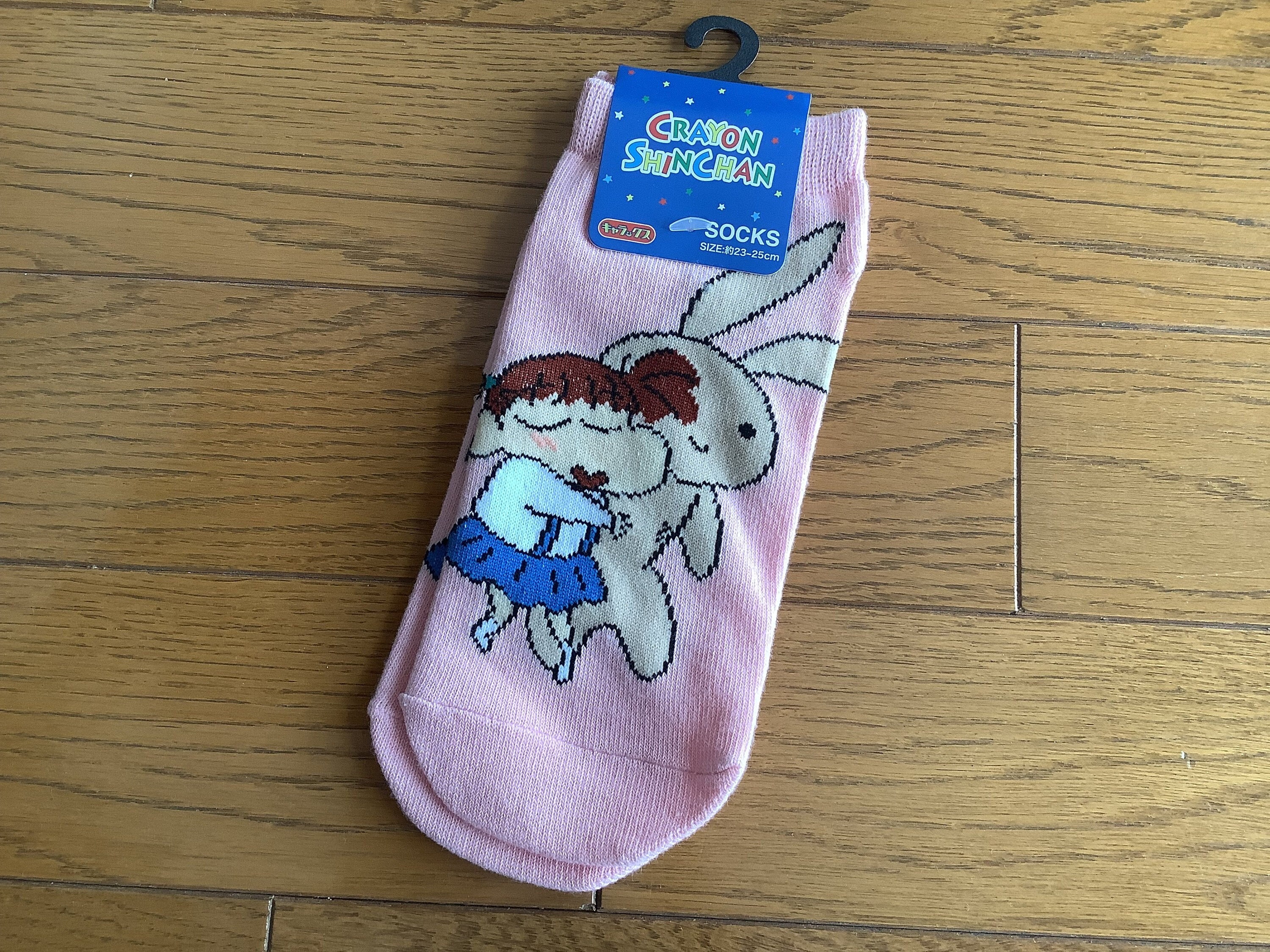Nene Chan Socks, Crayon Shin-chan Character Socks, Size: 23