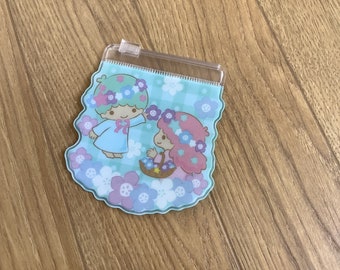 Mini bolso con cremallera Sanrio Little Twin Stars