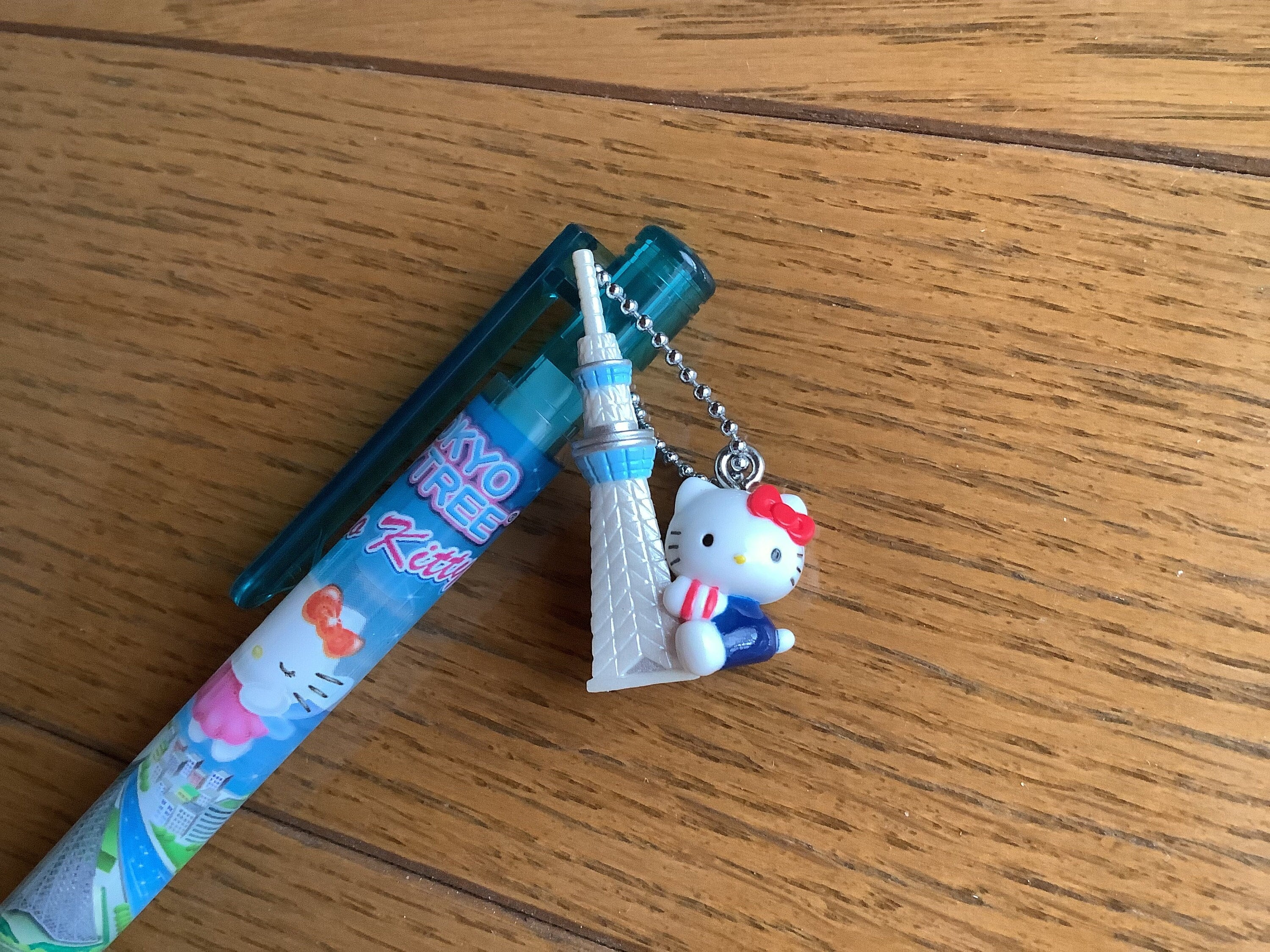 Hello Kitty 0.5 Mechanical Pencil, Tokyo Skytree Charm - Etsy