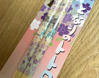 21 cm (8") My neighbor Totoro Chopsticks for adult, Studio Ghibli