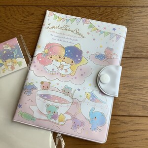 Little Twin Stars-kaarthouder, paspoorthouder, Sanrio, 11,5 x 15,5 cm