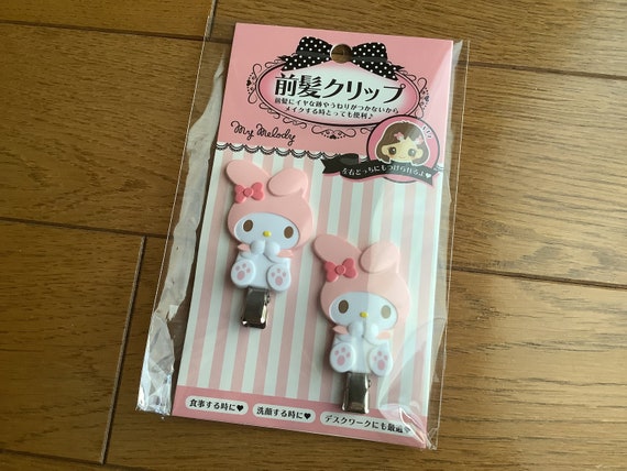 ハローキティ マイメロディ ヘアクリップ 2個セット ハローキティ ミニ