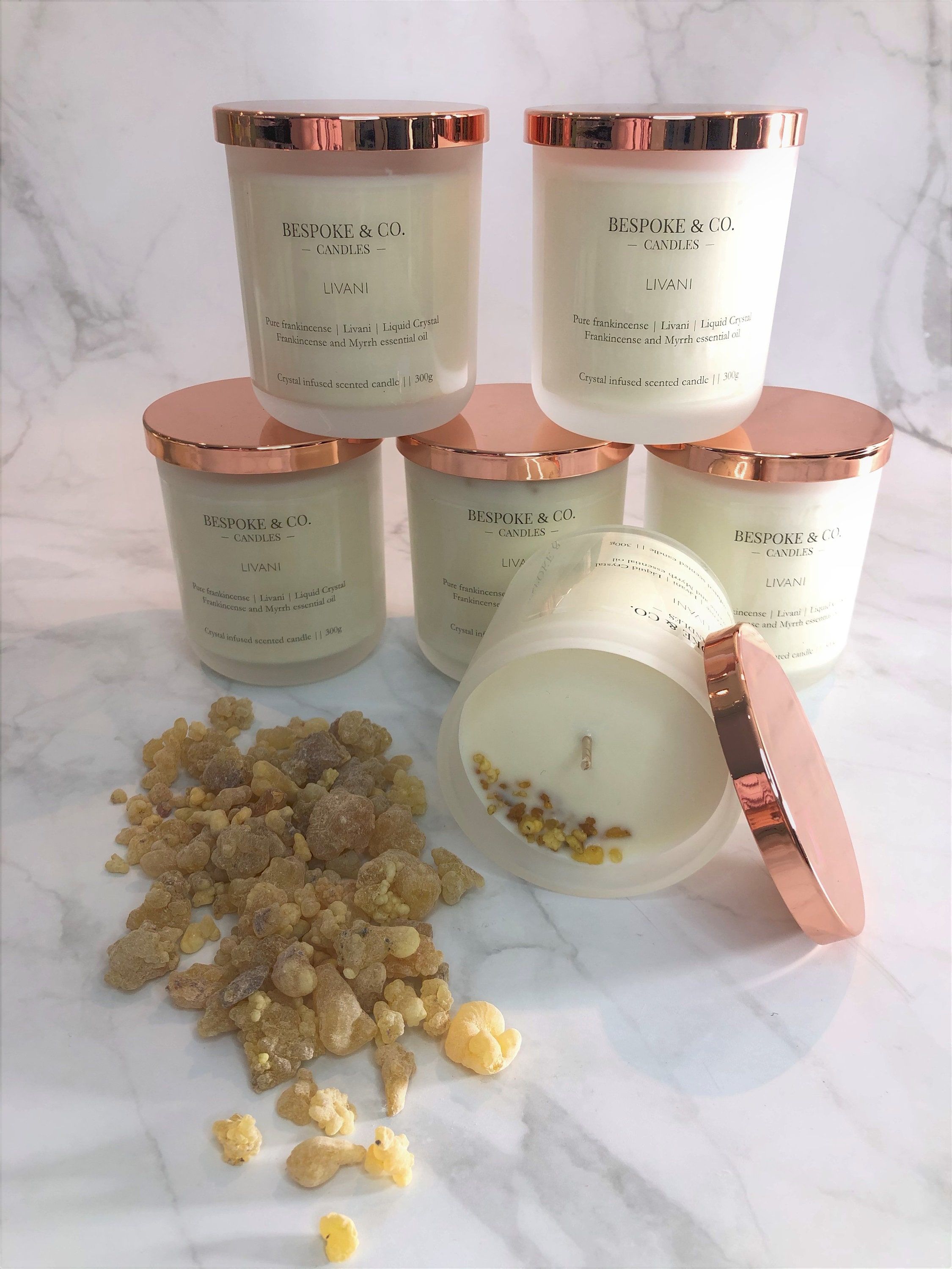 Livani Liquid Crystal Candles Frankincense & Myrrh Etsy