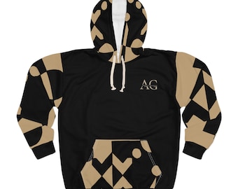 Adult Unisex Pullover Abstract Hoodie