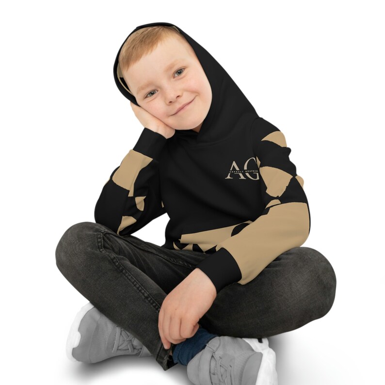 Unisex Children's Abstract Hoodie image 10