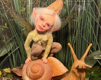 OOAK Mixed Media Sculpture Titled "Fendrel & Ulmus"