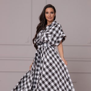 Plaid sweatshirt dress deals