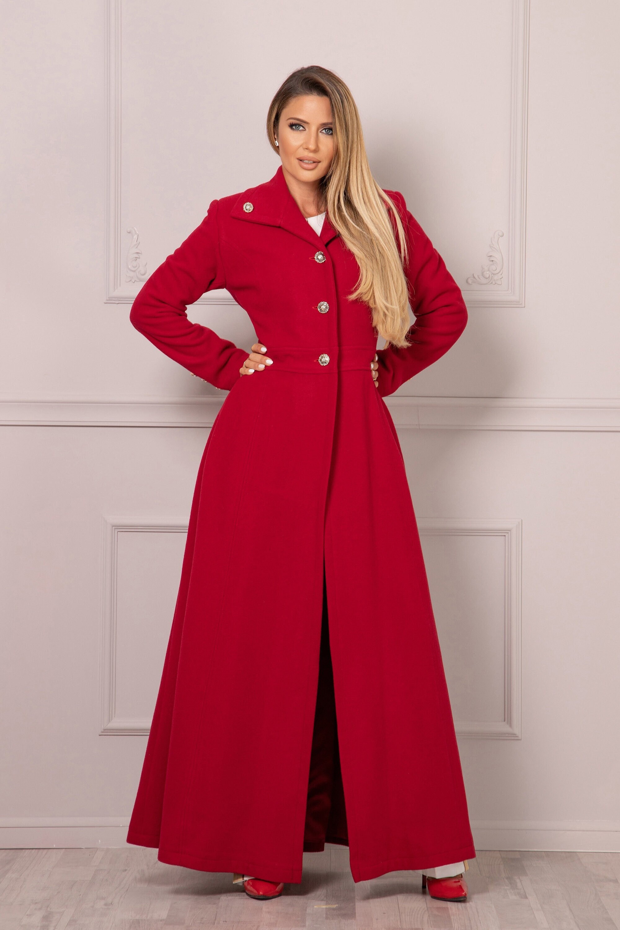 Fit and Flare Trench - Etsy UK