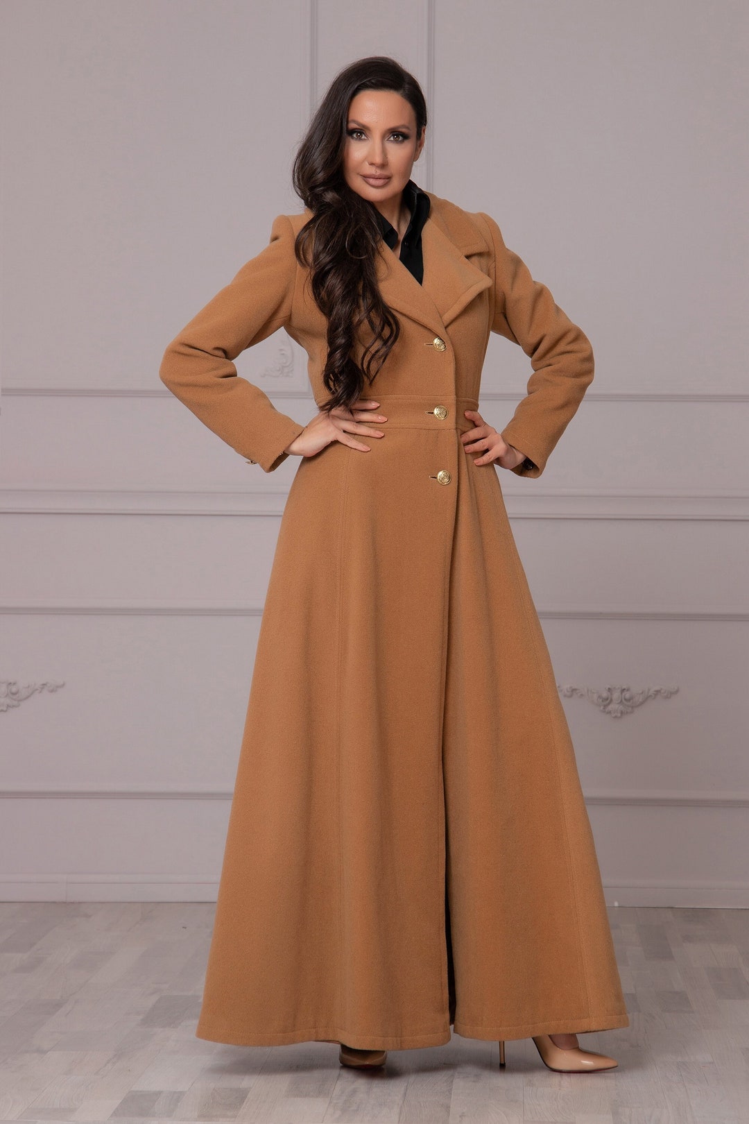 ecmile⭐︎bijou button long coat ecmile⭐︎bijou button long coat ecmile⭐︎bijou button long coat