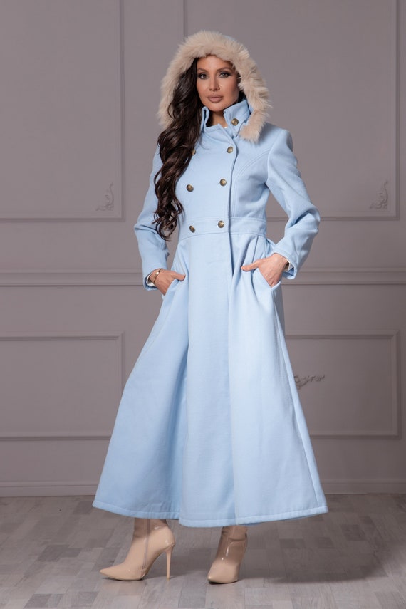 Petite long cheap wool winter coats