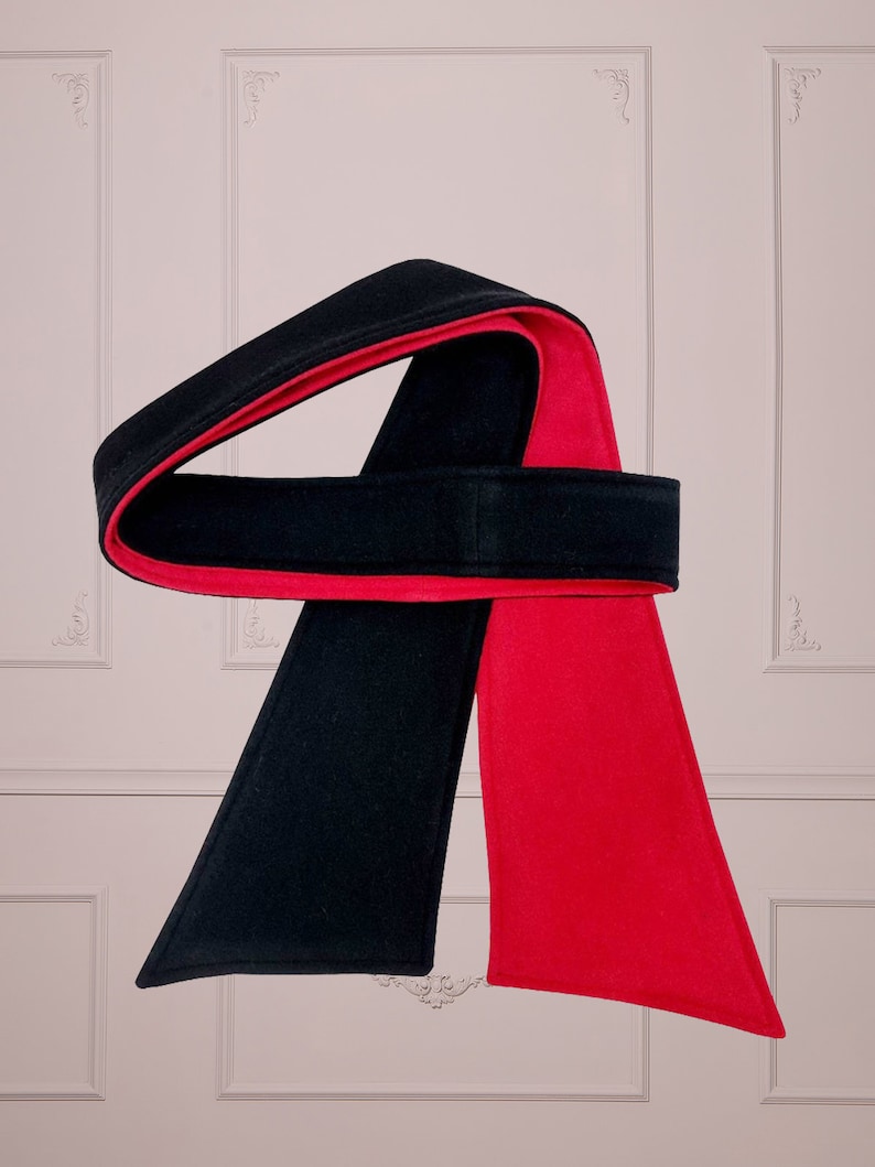 Double Colored Belt for Overcoat Jacket, Coat and Trench Coat Belt