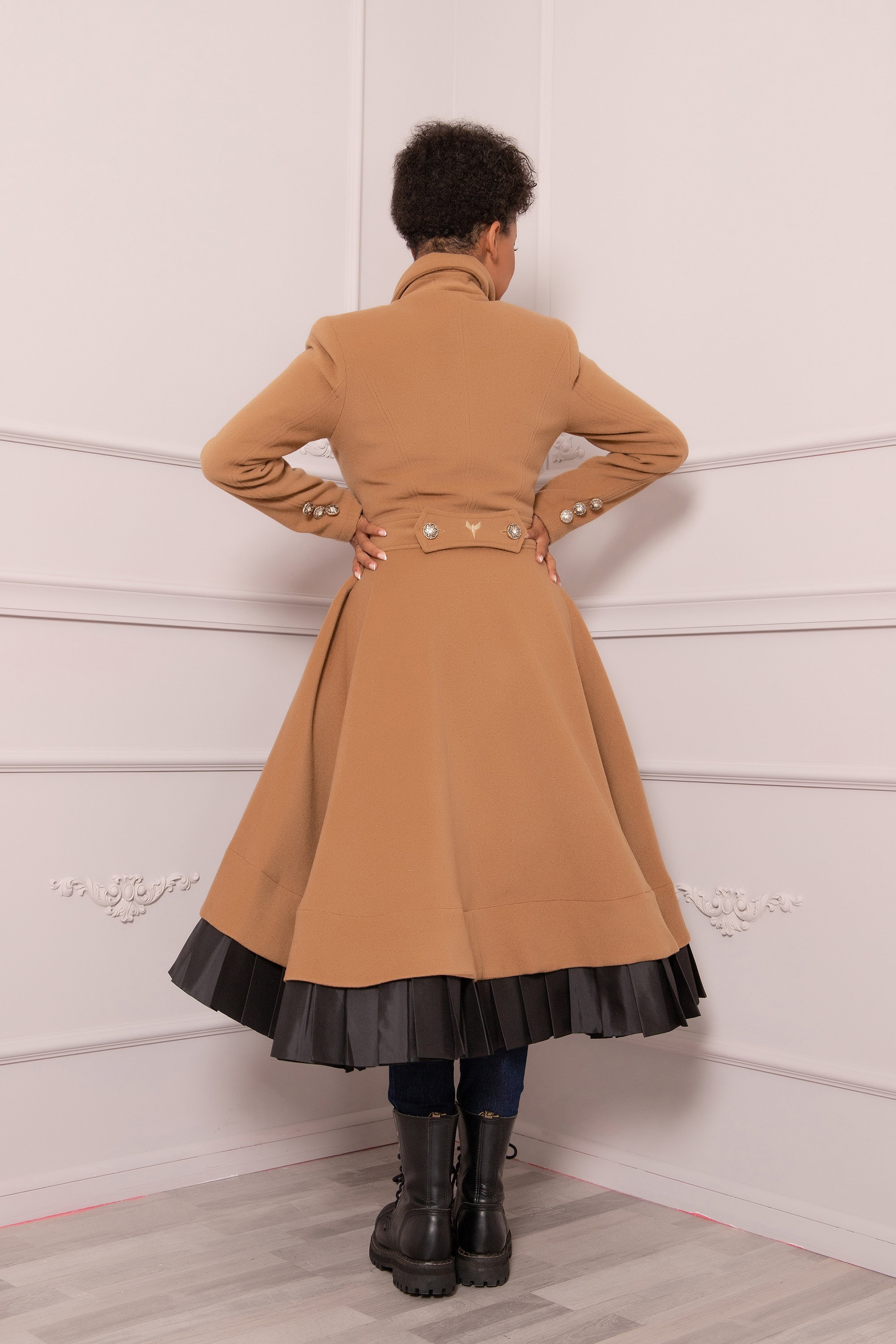 ジャケット・アウター LIDNM WOOL KERSEY FROCK COAT LIDNM（リドム）の「WOOL KERSEY FROCK COAT（その他アウター