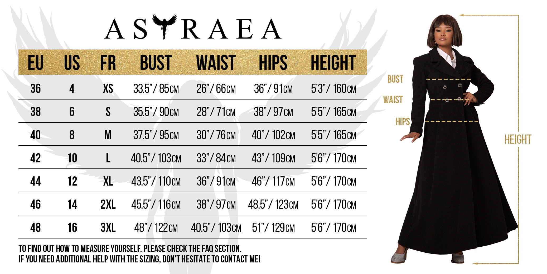 Waist How To Measure Yourself For A Coat Robe Trench Coat With