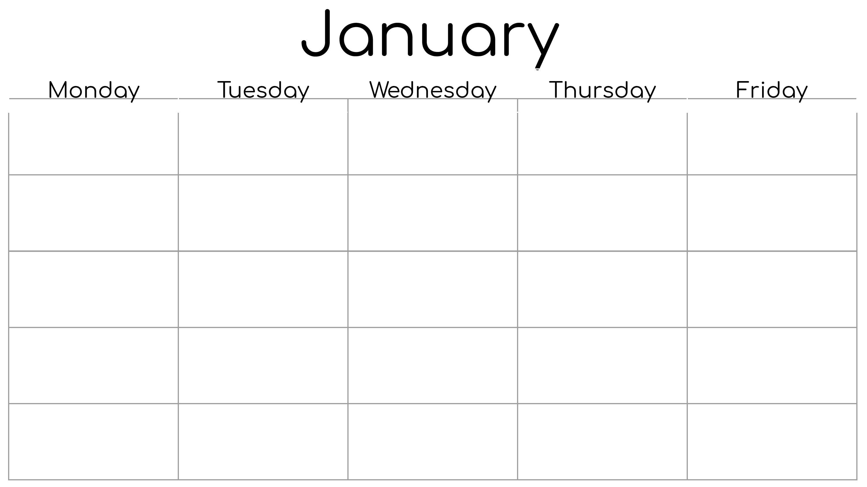 monday-start-5-day-blank-weekly-calendar-printable-etsy-canada