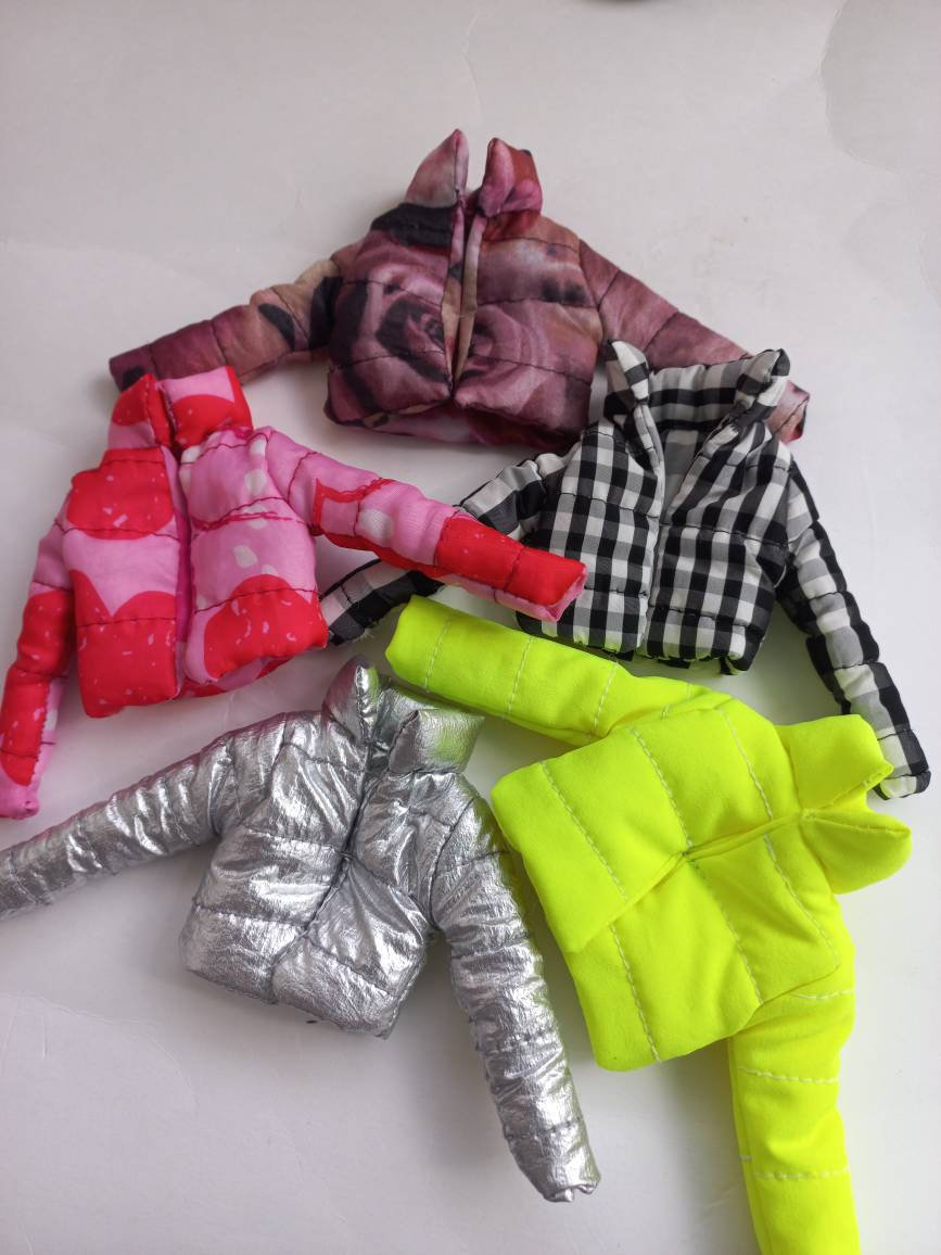 Barbie puffer jacket hot sale
